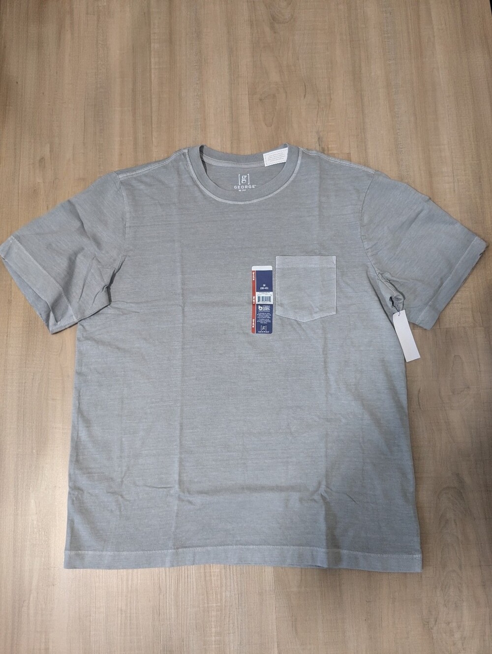 George Mens Pocket T Shirt Medium
